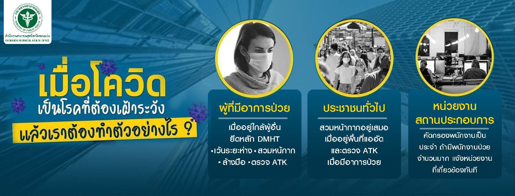 มาตรการป้องกัน COVID-19